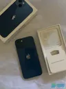 Used iPhone 13, Dark Blue, 64GB, 6.1-inch screen, single SIM, no warranty.